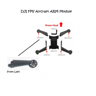 DJI FPV Aircraft Arm Module - Front Left